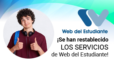 Se han restablecido los servicios de Web del Estudiante!