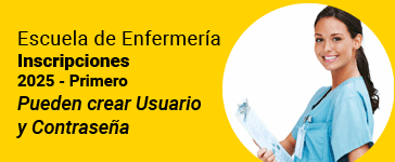 Escuela de Enfermera
Inscripciones 
2025-1
Pueden crear Usuario
yContrasea