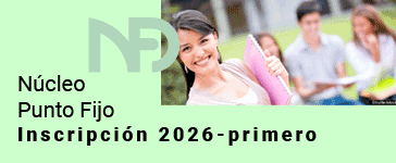 Núcleo Punto Fijo Inscripción 2026-primero