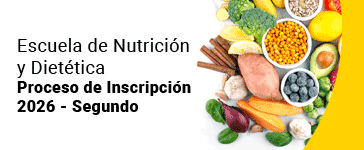 Escuela de Nutrici�n
y Diet�tica
Proceso de Inscripci�n
2026 - Segundo